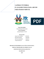 Laporan Tutorial Sistem Informasi Perencanaan (SIP) - Analisis Tools