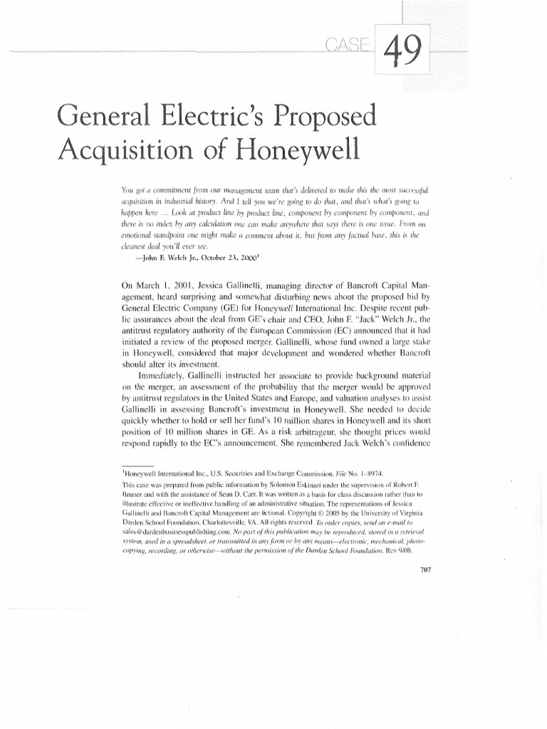 General Electric PDF | PDF | Honeywell | General Electric