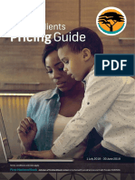 Private Clients Pricing Guide