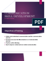 Communication Skill Development