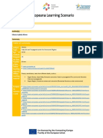 Europeana Learning Scenario: Table of Summary