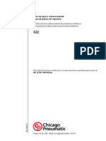 Lista de peças sobressalentes para compressores estacionários S22