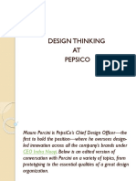 Design Thinking AT Pepsico
