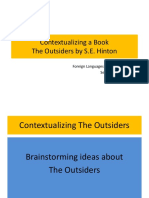 Contextualizing A Book - The Outsiders
