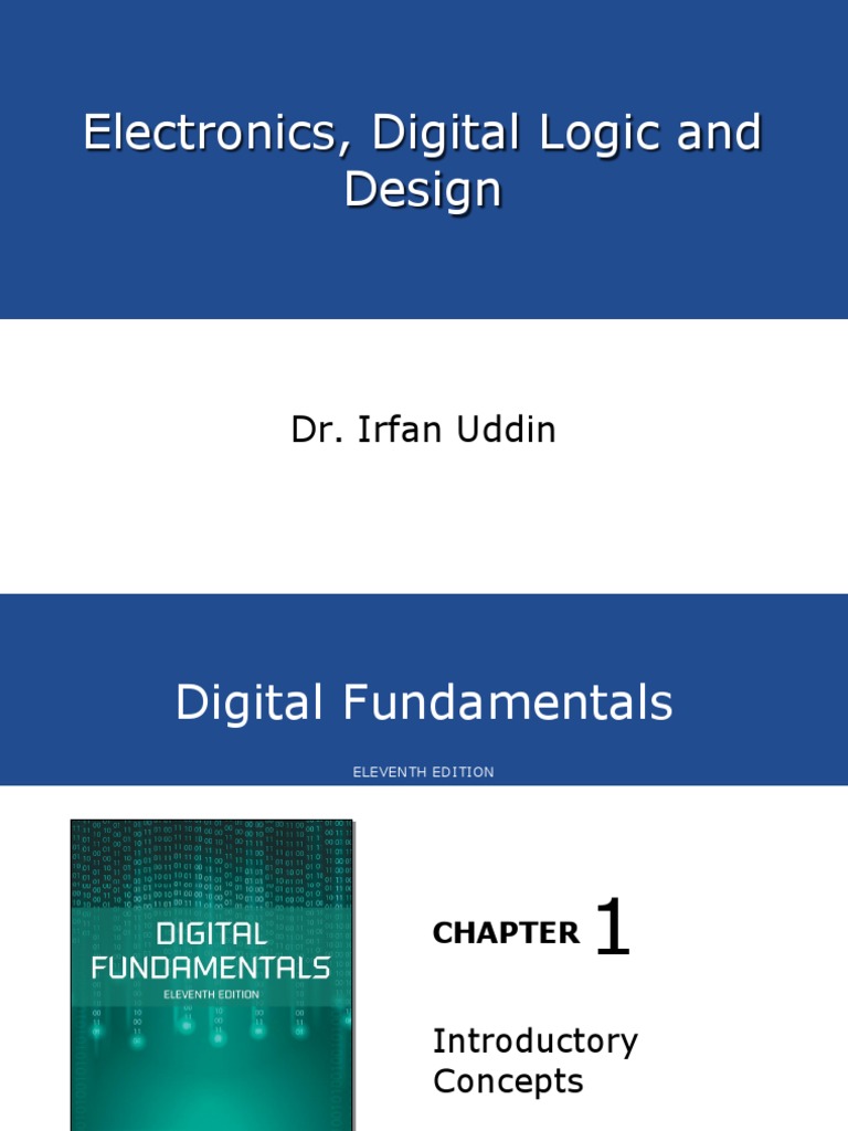 Ch1 of Digital Logic and Design | PDF | Integrated Circuit | Logic Gate