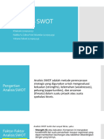 PPT ANALISIS SWOT