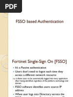 FSSO Based Authentication