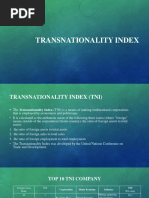 Transnationality Index