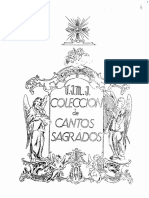 Libro Colección de Cantos Sagrados