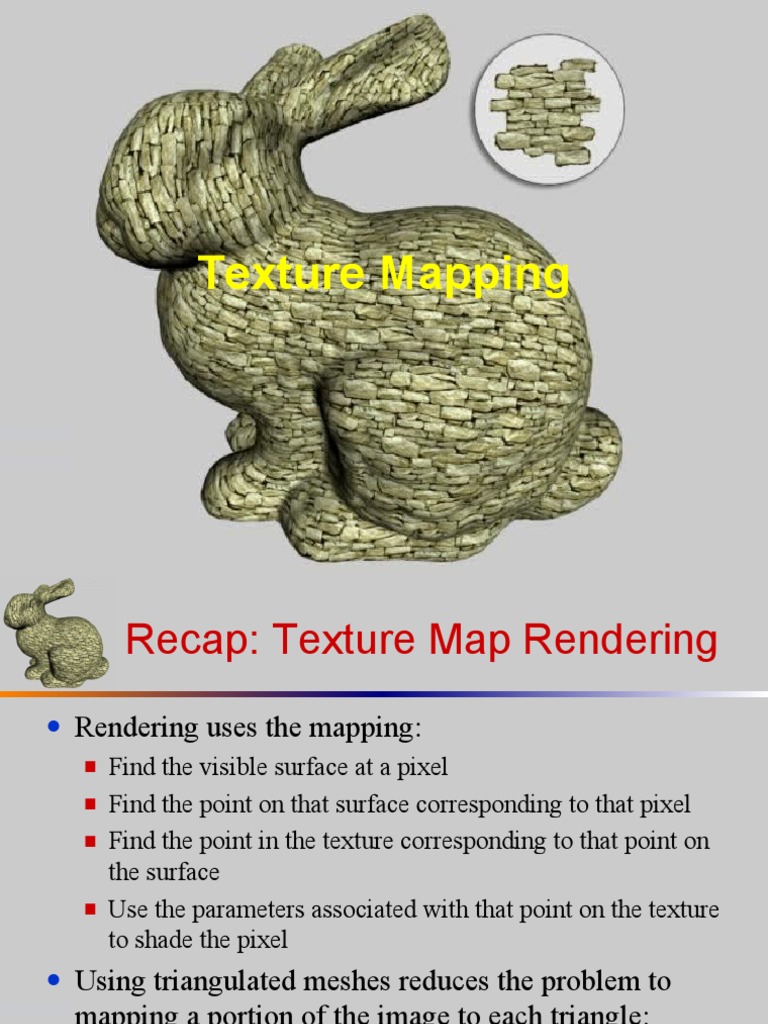 Understanding Texture Mapping Techniques | PDF | Texture Mapping ...
