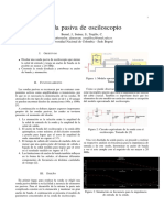 Sonda Pasiva de Osciloscopio