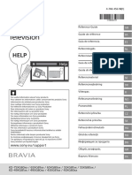 Manual Televizor Sony