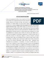 Acta de Investigacion Reposero Notaria Segunda Vargas