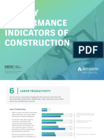 KPIs of Construction Report