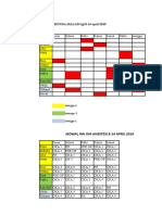 Jadwal Anes Minngu 45