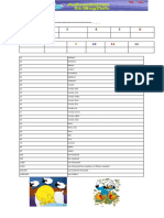 Numbers 1-100 and common multiples