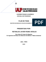 Gestión de residuos sólidos en Minera Yanacocha