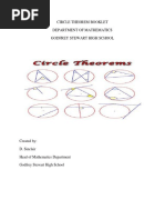 Circle Theorem Booklet PDF