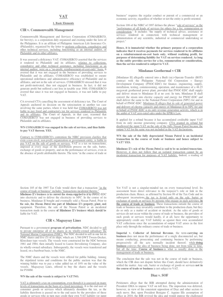 PDF Value Added Tax Tax Exemption