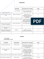 Calendario de actividades CEPRD 2023