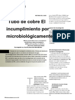 Copper Pipe Failure by MIC - En.es