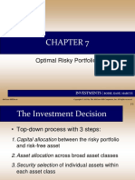 Optimal Risky Portfolios: Investments
