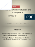 Hip Dislocation- Evaluation and Management.pptx