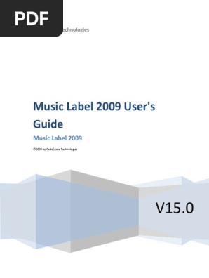 Music Label User Guide