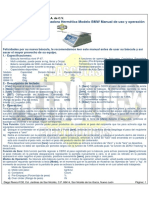 Manual Bascula Metrology BMW 3-6-15