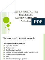 Interpretacija Rezultata Laboratorijskih Analiza