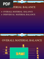 Material Balance