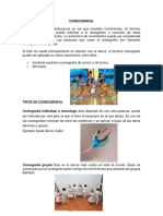 Coreografia, Elementos y Tipos de Coreografias