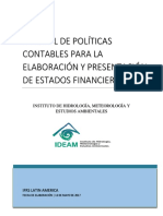 Manual de Politicas Contables Ideam PDF