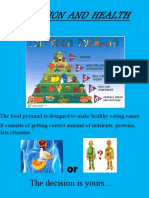 NUTRITION AND HEALTH Poster VJ