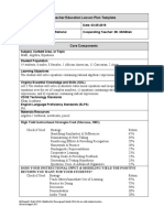 Lesson Plan For Weebly