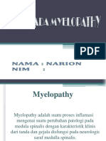 Askep Myelopathy