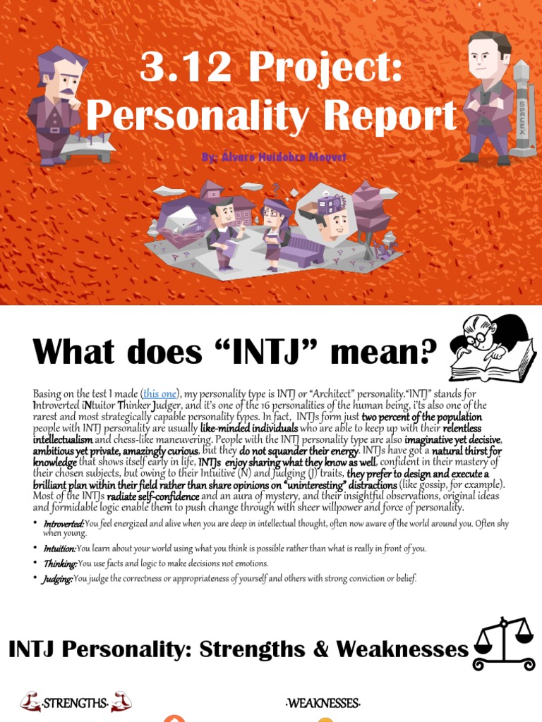 INTJ Personality: Strengths & Weaknesses | PDF | Personality Type ...