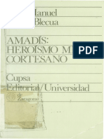 Amadis Heroismo Mitico Cortesano 0 PDF