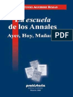 La Escuela de Los Annales