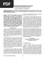 Commissioning and Maintenance Testing of Multifunction Digital Relays