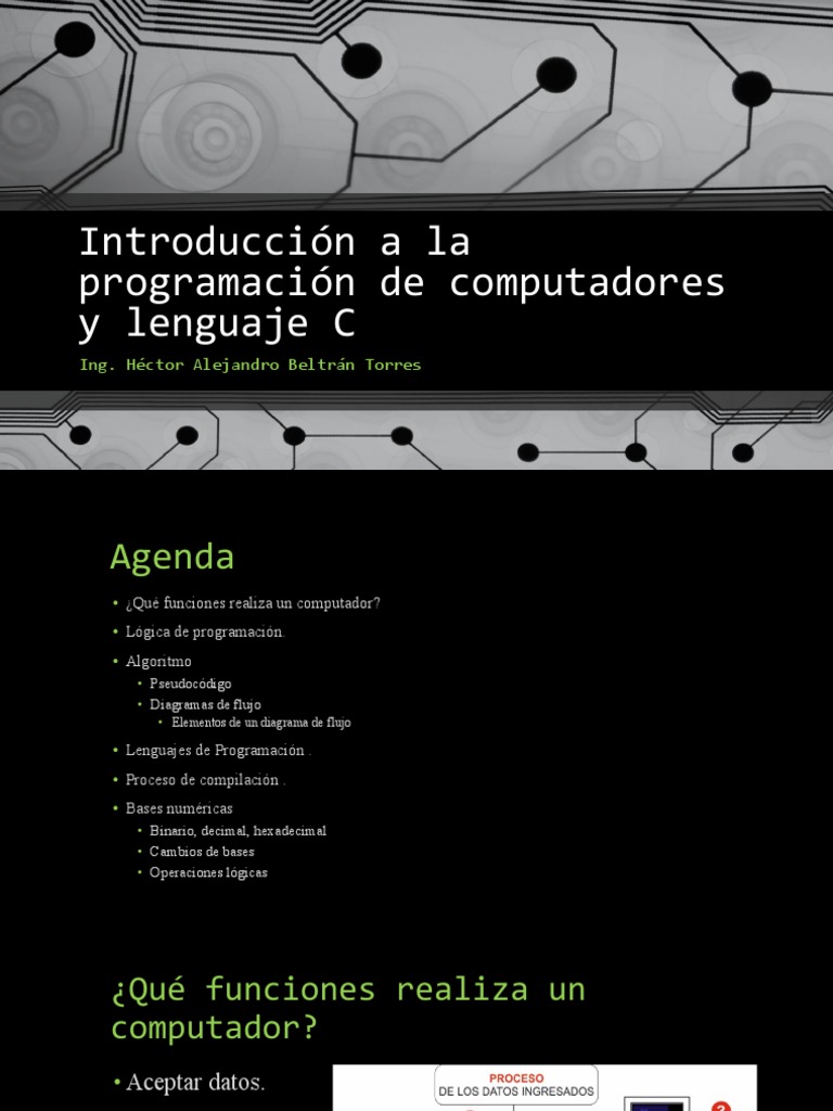 Introducción a la programación en C | PDF | Lenguaje de programación ...
