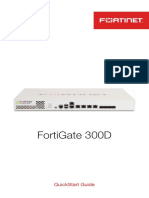 Fortigate 300D: Quickstart Guide