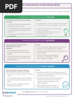 Pautas DUA 3.0 para el Aprendizaje | PDF | Aprendizaje | Comunicación