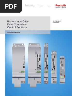 Rexroth Indradrive Drive Controllers Control Sections Project