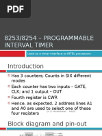 8254 - Programmable Interval Timer