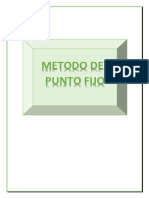 Método del punto fijo para gases reales con ecuación de Van der Waals