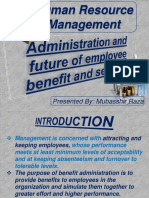Human Resource Management: Presented By: Mubasshir Raza