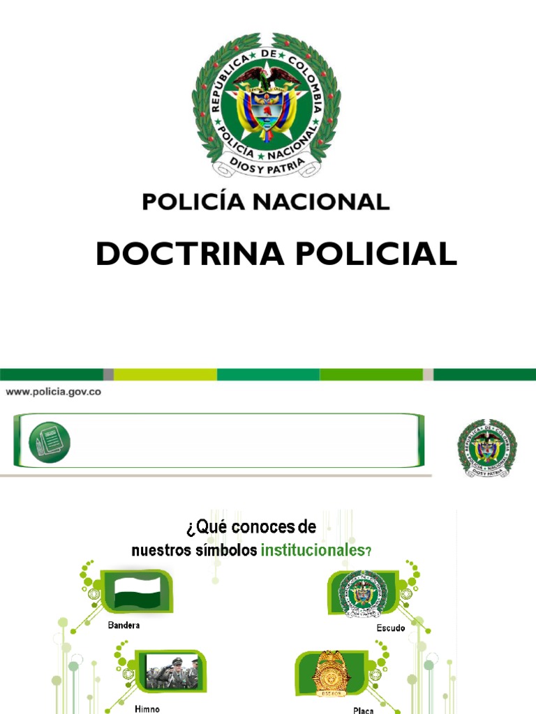 Doctrina Policial Polic a Pol tica