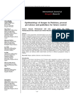 Epidemiology of Dengue in Pakistan