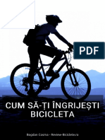 Cum Sa Ingrijesti Bicicleta
